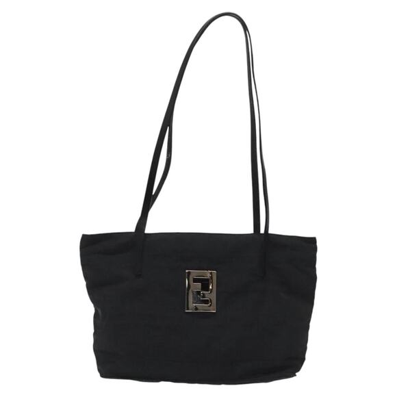 FENDI Zucca Canvas Hand Bag Black - Picture 2 of 12